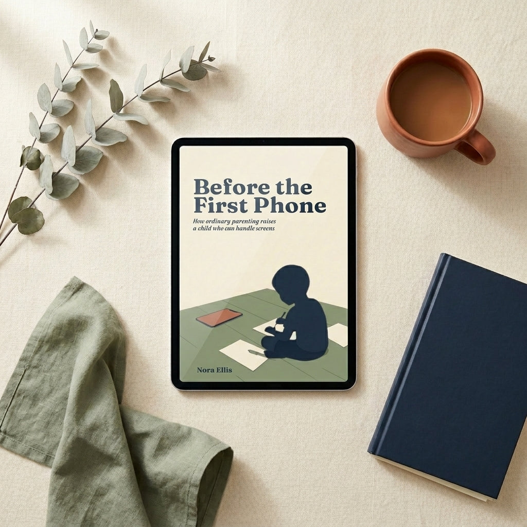 Before the First Phone - How ordinary parenting raises a child who can handle screens